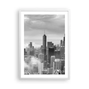 Poszter fekete keretben - Amerikai táj - 50x70 cm