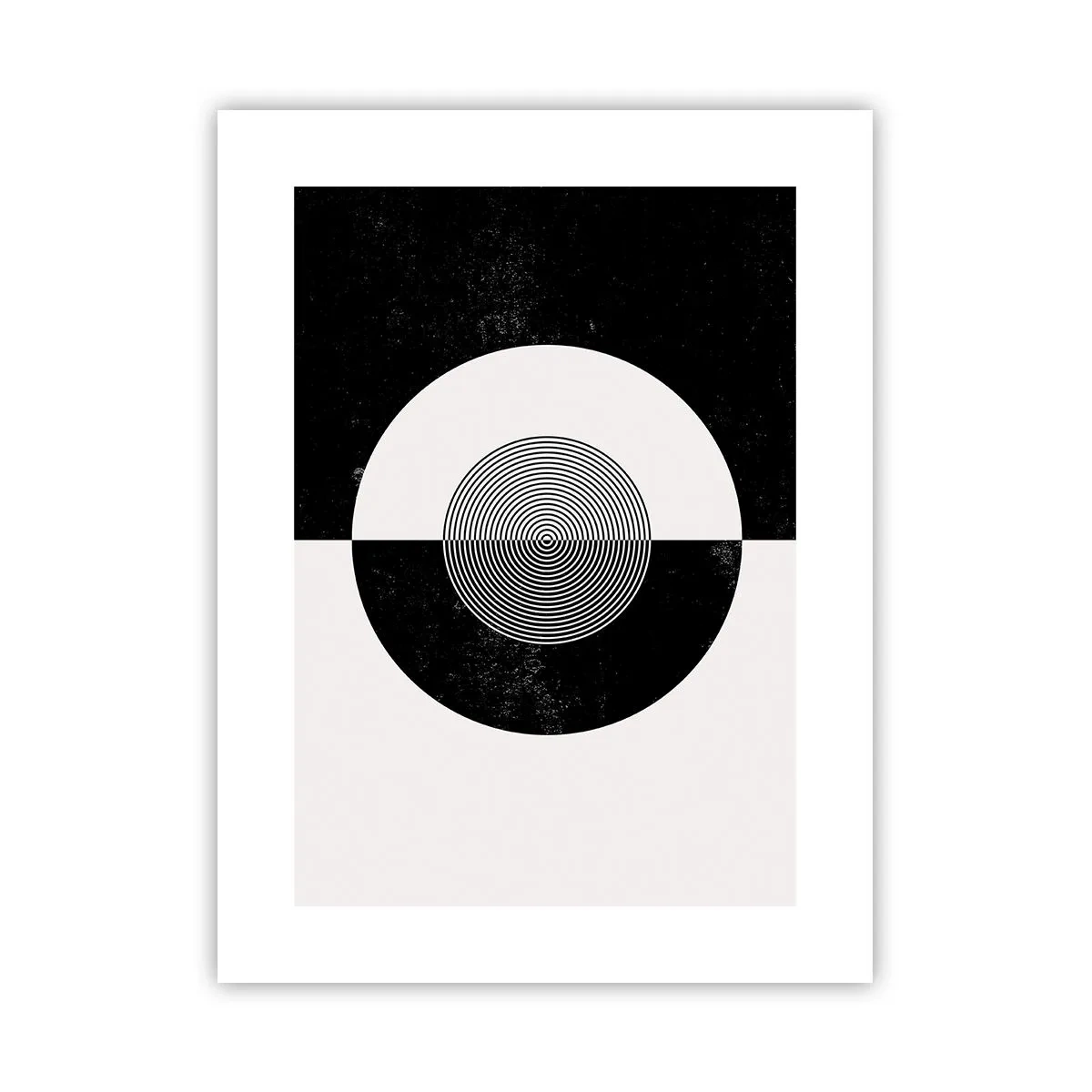 Poszter - Harmónia fekete-fehérben - 30x40 cm