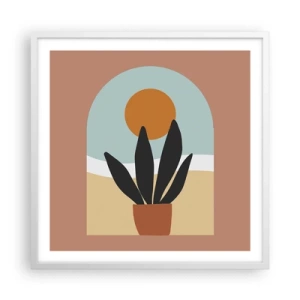 Poszter fekete keretben - Kis örömök - 60x60 cm