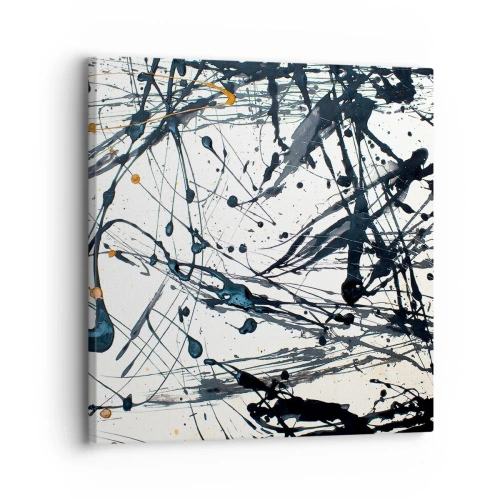 Vászonkép - Expresszionista absztrakció - 30x30 cm