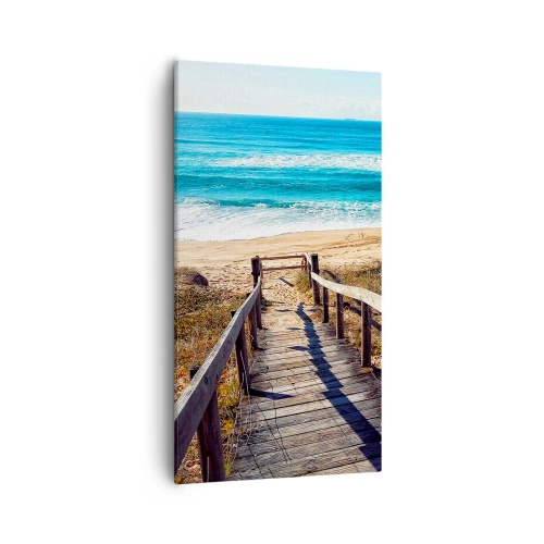 Vászonkép - Fuss! - 55x100 cm