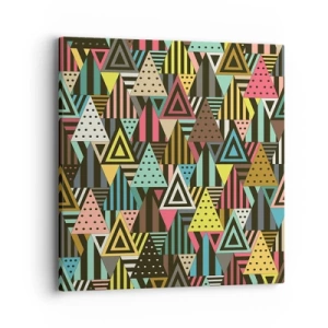 Vászonkép - Hármas ritmusban - 40x40 cm