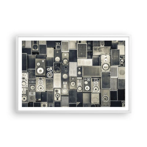 Poszter fekete keretben - És minden rendben van - 91x61 cm