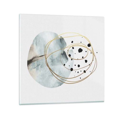 Üveg kép - Az ölelő térben - 30x30 cm