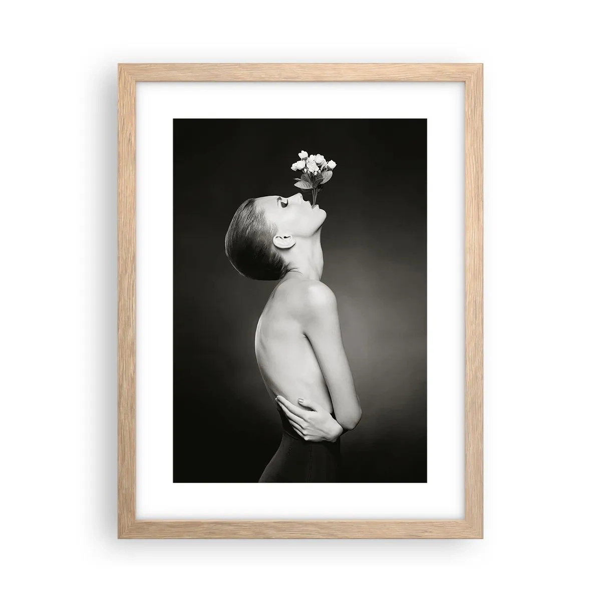 Poszter világos tölgy keretben - Excentrikus elegancia - 30x40 cm