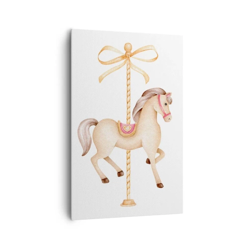 Vászonkép - Kecses vágtával - 80x120 cm