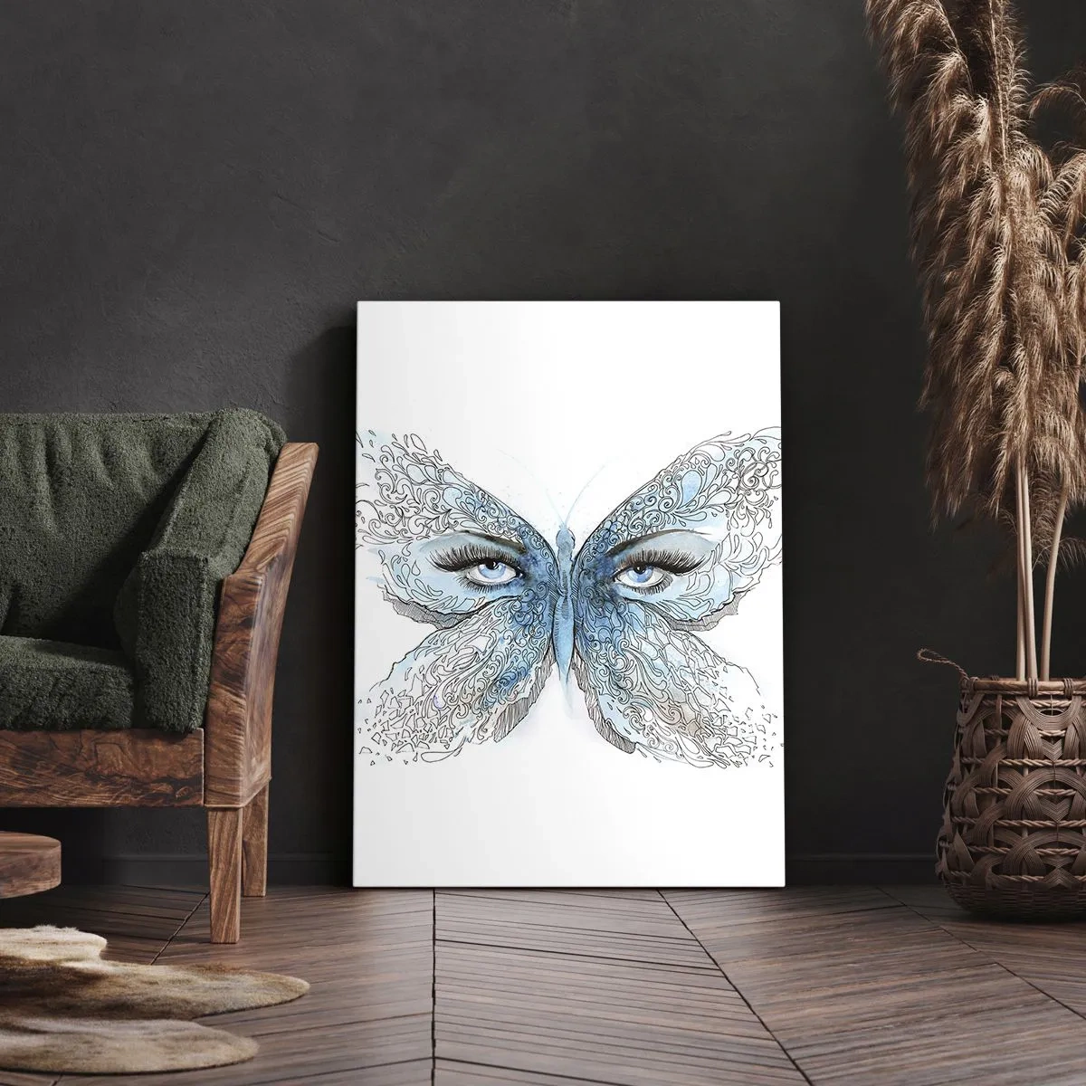 Vászonkép - Modraszek eros - 50x70 cm