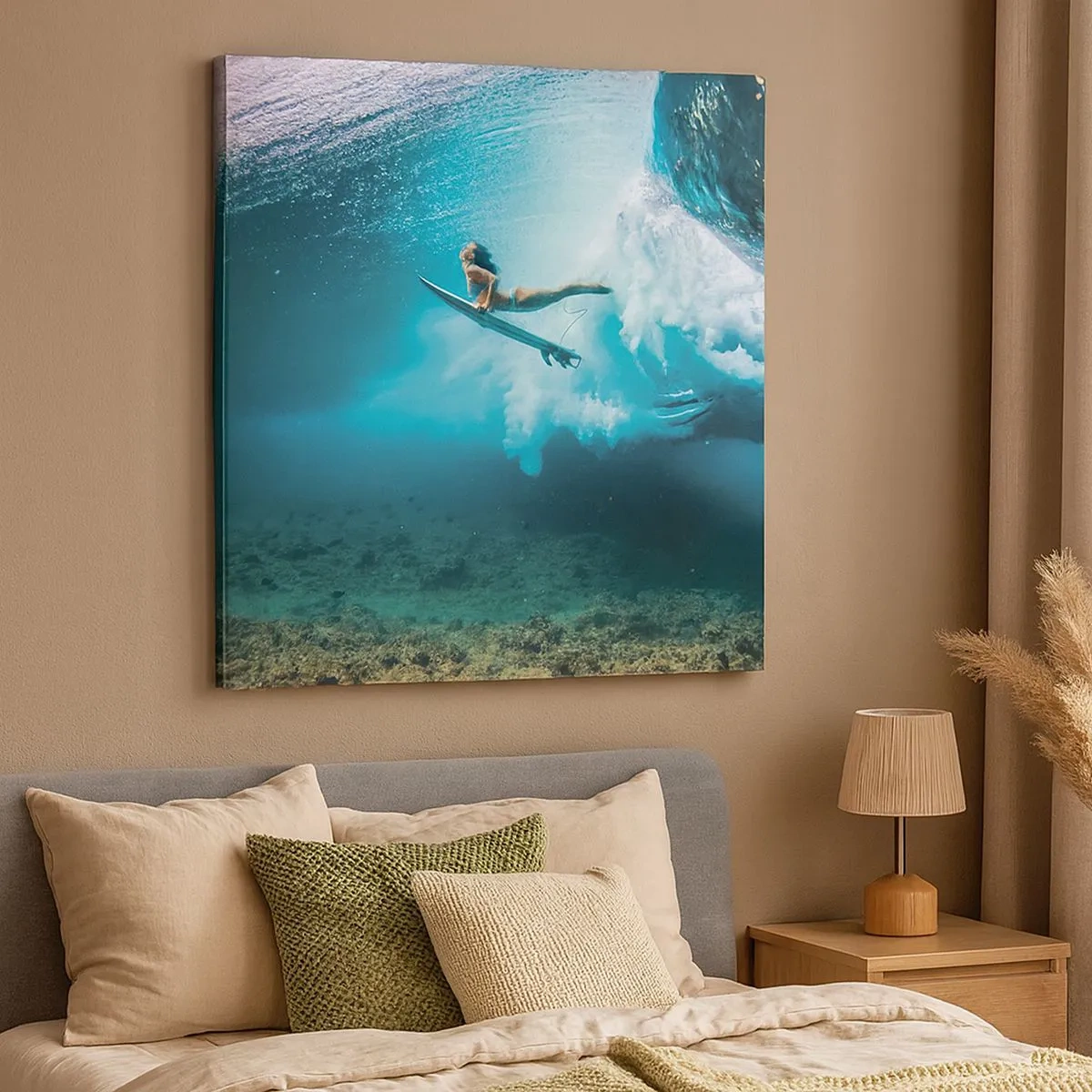 Vászonkép - Vízalatti világ - 30x30 cm