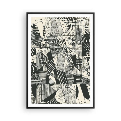 Poszter fehér keretben - A jelenkor dinamikája - 70x100 cm