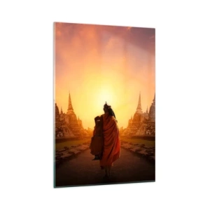 Üveg kép - Nyugalomban a végtelenségen át - 80x120 cm