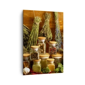 Vászonkép - Konyhai varázslatok - 70x100 cm