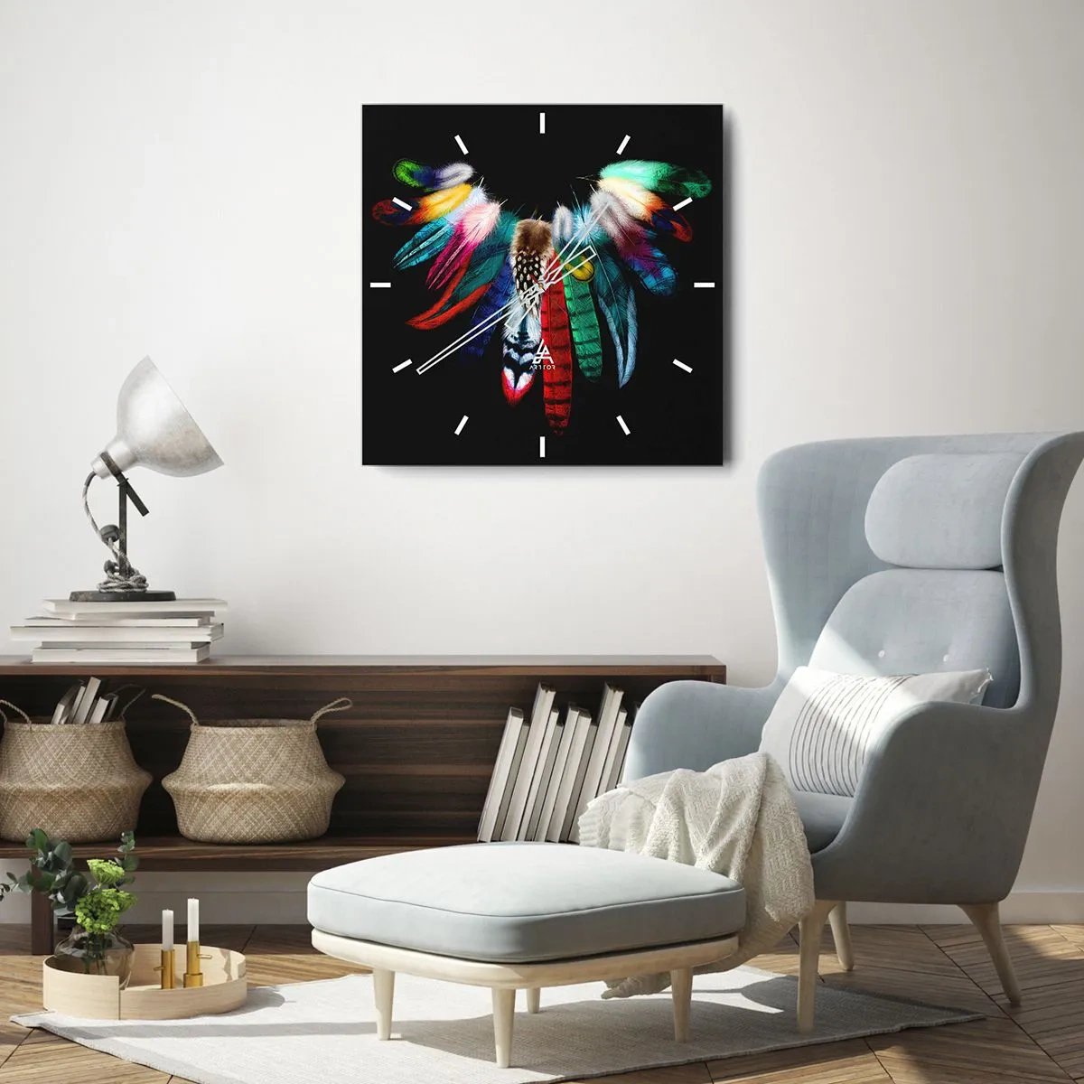 Falióra, Óra - Indiai nyaklánc - 30x30 cm