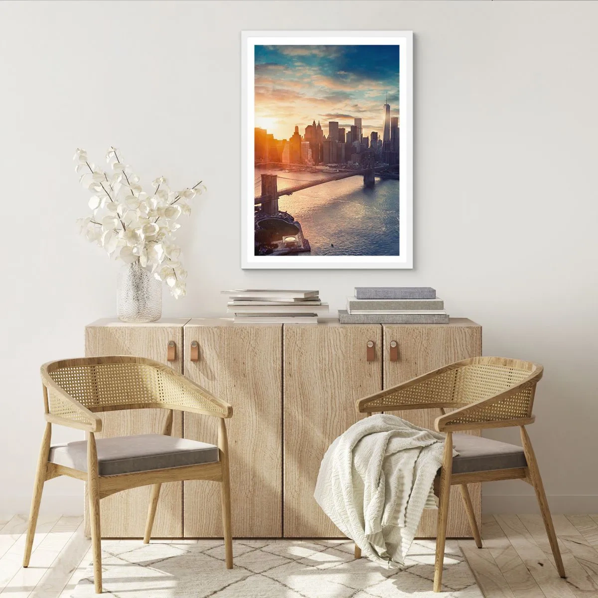 Poszter fekete keretben - Nyugati kultúra emlékműve - 40x50 cm