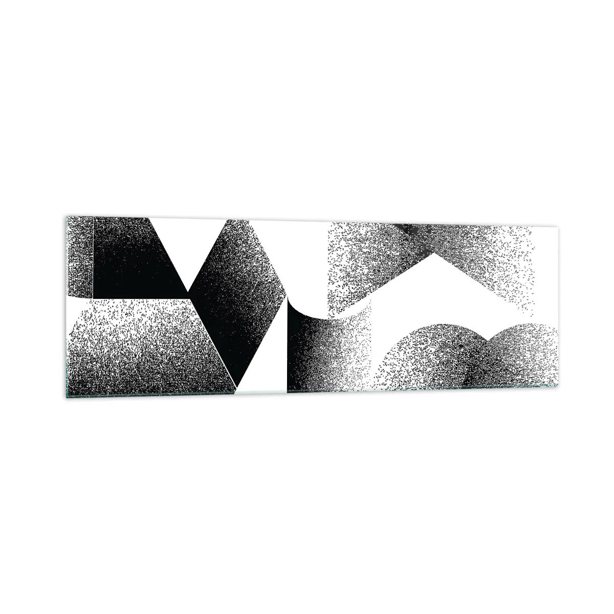 Üveg kép - Szögek és oválisok - 160x50 cm