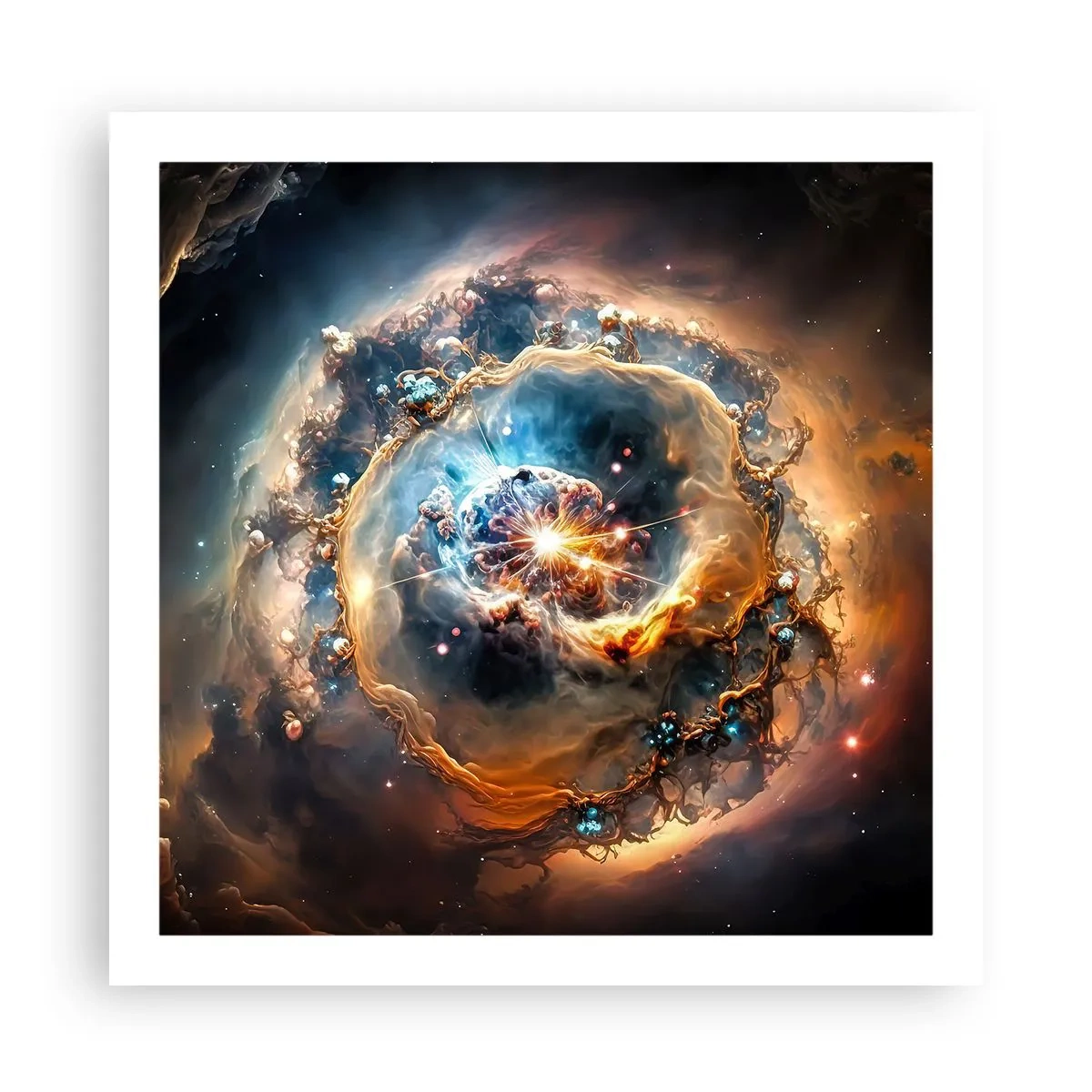 Poszter - Kezdet - 60x60 cm