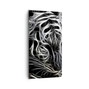 Vászonkép - Tanulmány a macska könnyedségéről - 65x120 cm