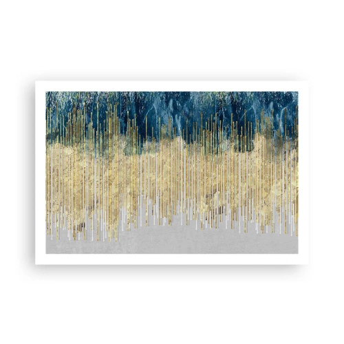 Poszter - Aranyozott határ - 91x61 cm