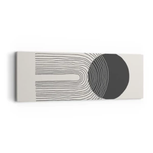 Vászonkép - Remegés és biztosság - 90x30 cm