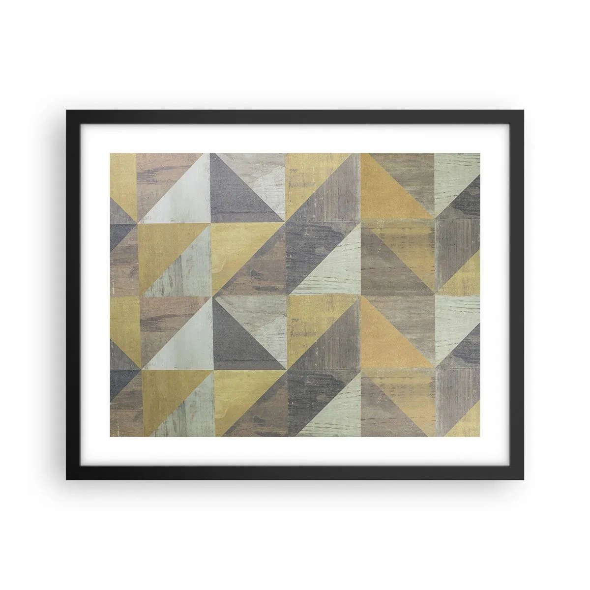 Poszter fehér keretben - A háromszög szögében - 50x40 cm