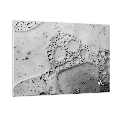 Üveg kép - Nyom a habban - 120x80 cm
