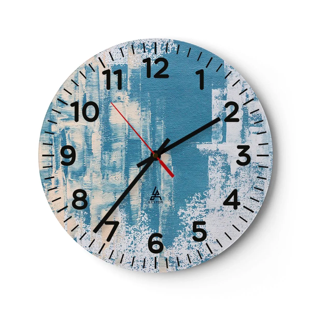 Falióra, Óra - Jégcsapon keresztül - 40x40 cm