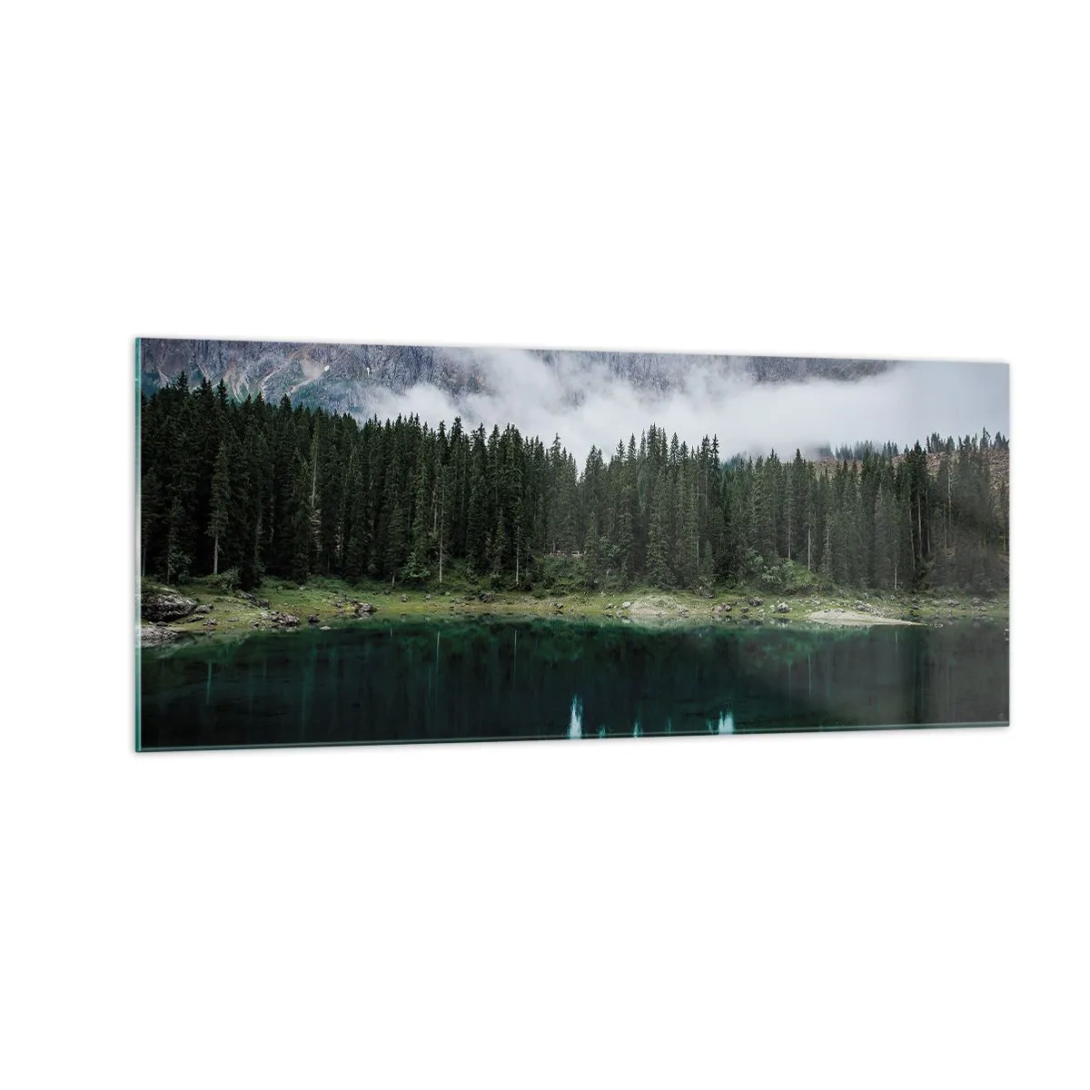 Üveg kép - Csitt, csit, ne zavard fel az állóvizet... - 100x40 cm