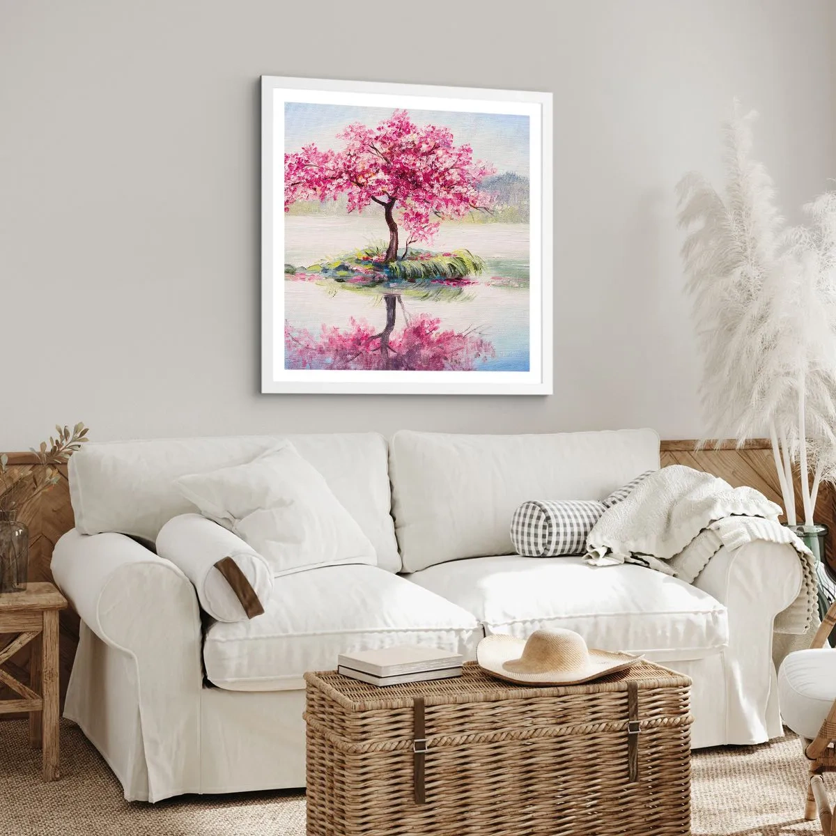 Poszter fekete keretben - A tavasz ünnepe - 60x60 cm