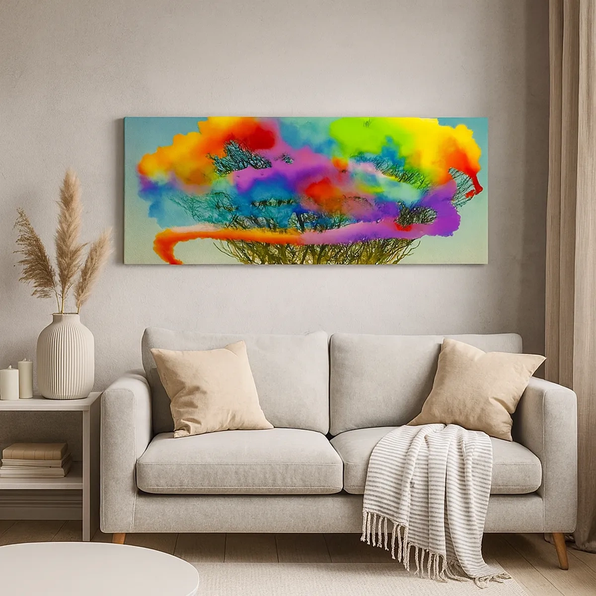 Vászonkép - Keltsd életre ezt a világot - 30x30 cm