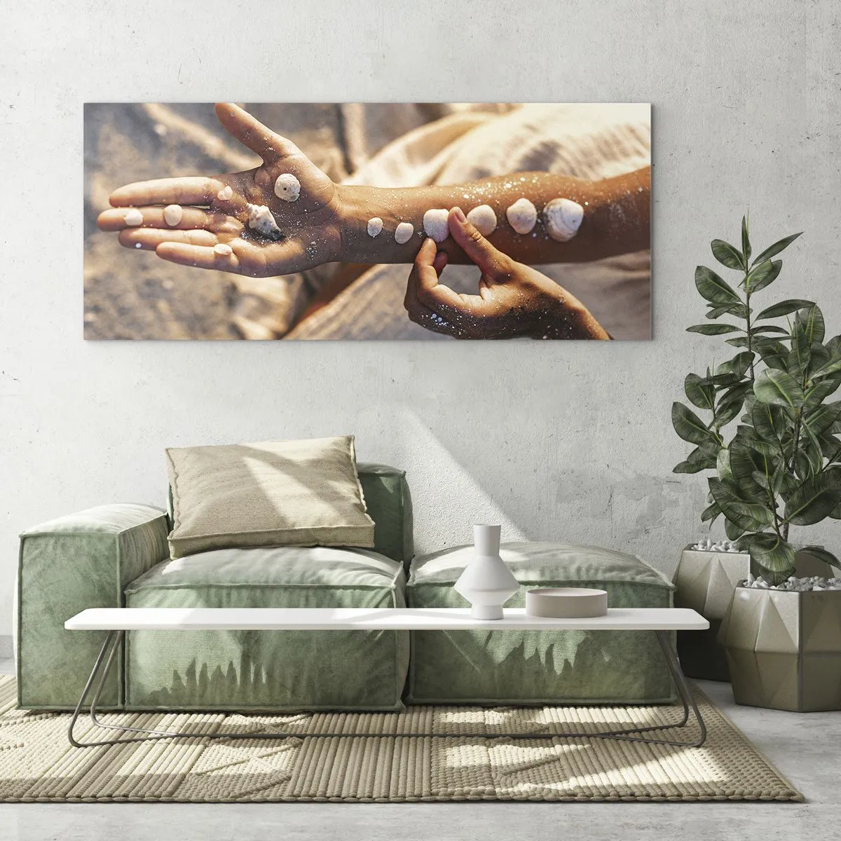 Üveg kép - Szépség egy karnyújtásnyira - 120x50 cm