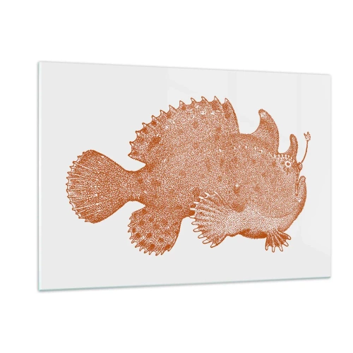 Üveg kép - Mégiscsak egy hal - 120x80 cm