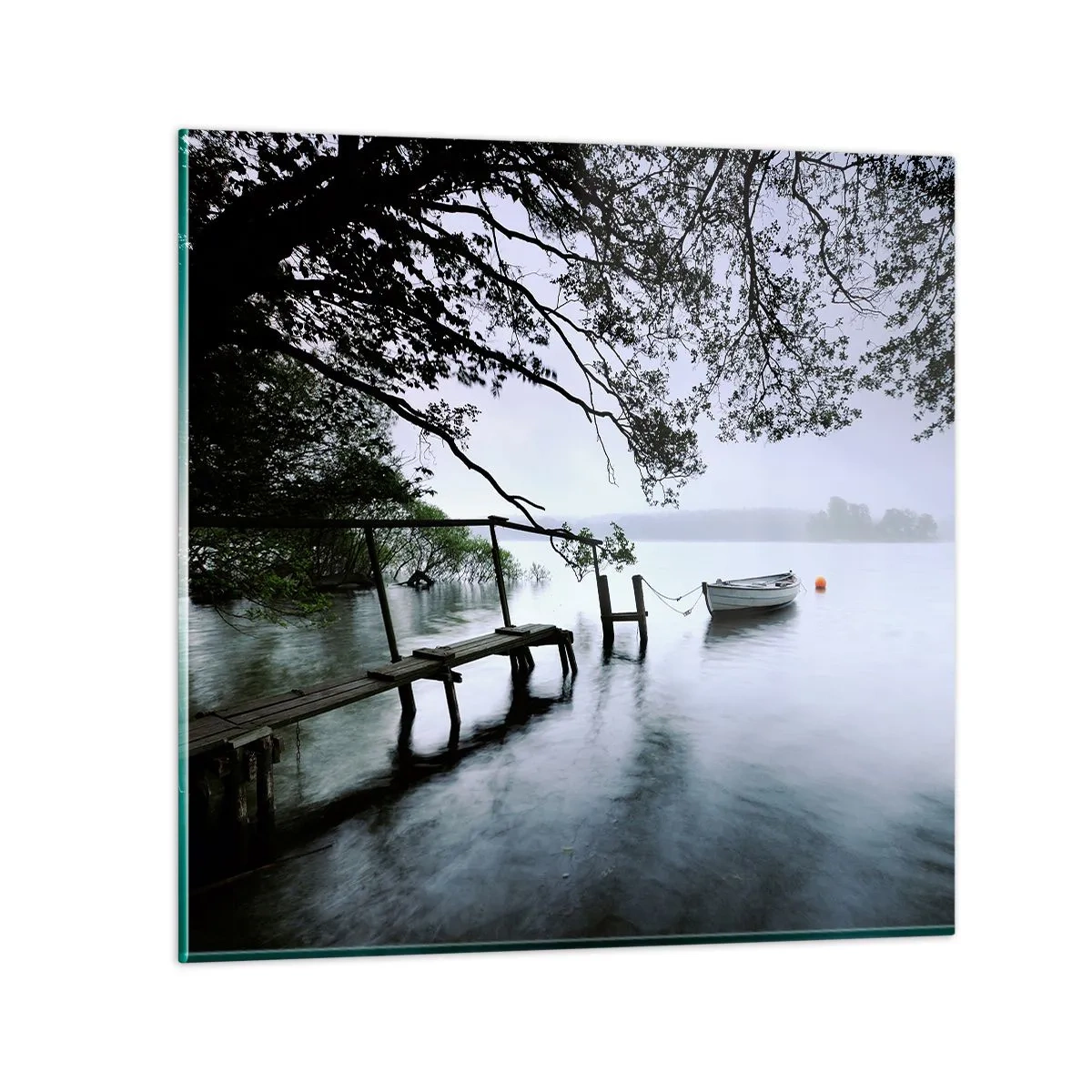 Üveg kép - Már pihensz - 70x70 cm