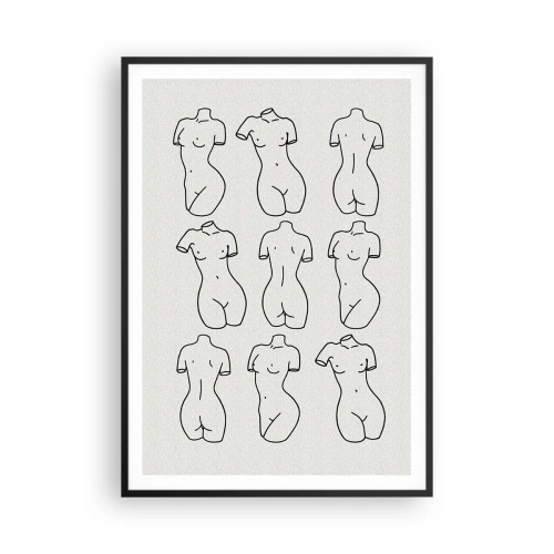 Poszter fehér keretben - Csak Vénusz - 70x100 cm