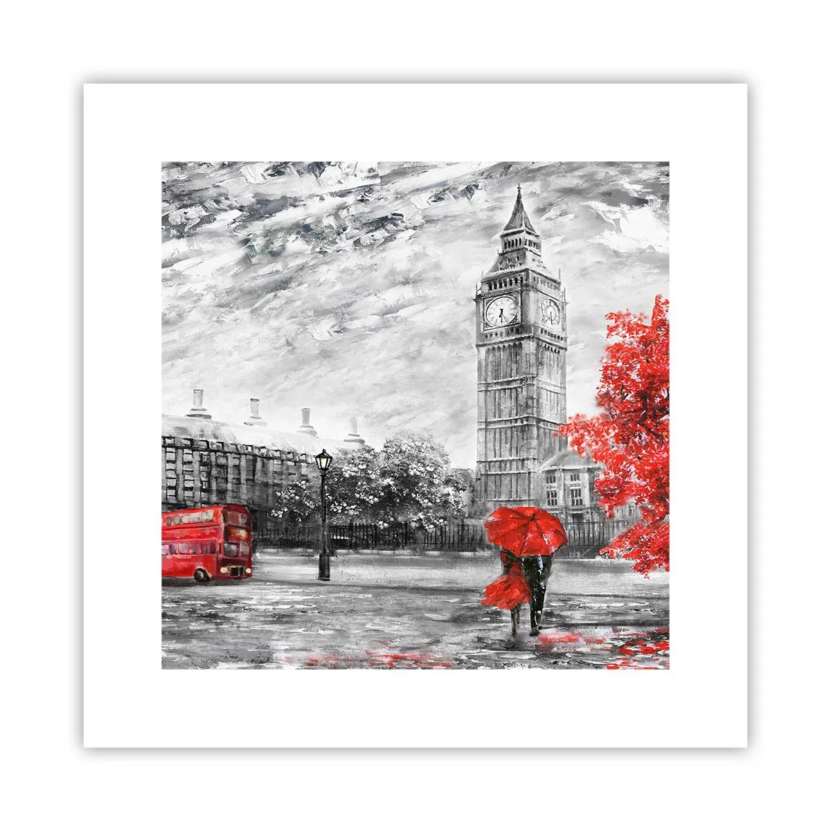 Poszter - Izgalmas nap - 30x30 cm