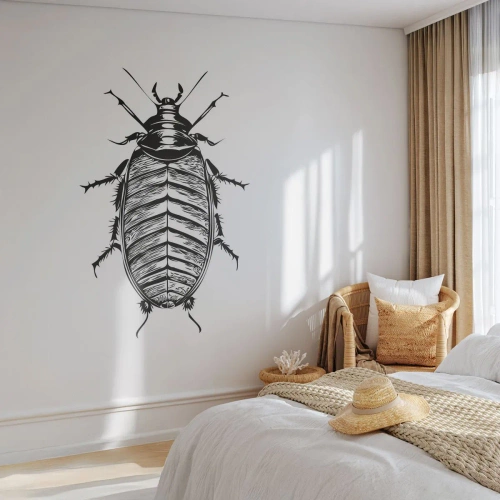 Fotótapéta Standard Eco - Micsoda példány! - Rovar, Csótány, Minimalizmus - 250x175 cm