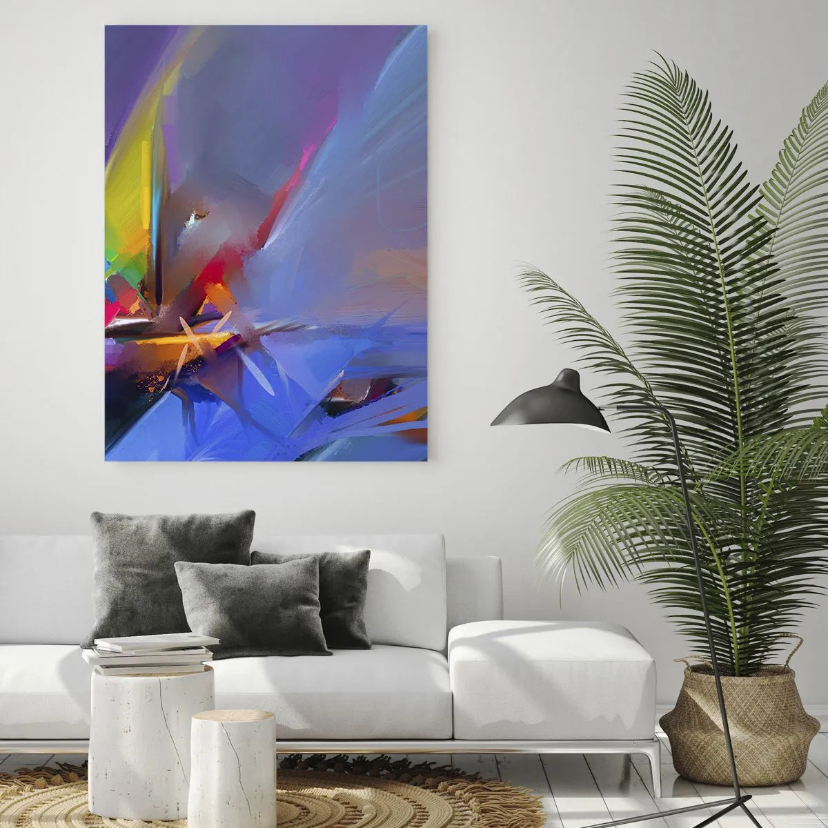 Üveg kép - Propellerek, mint a madár - 70x100 cm