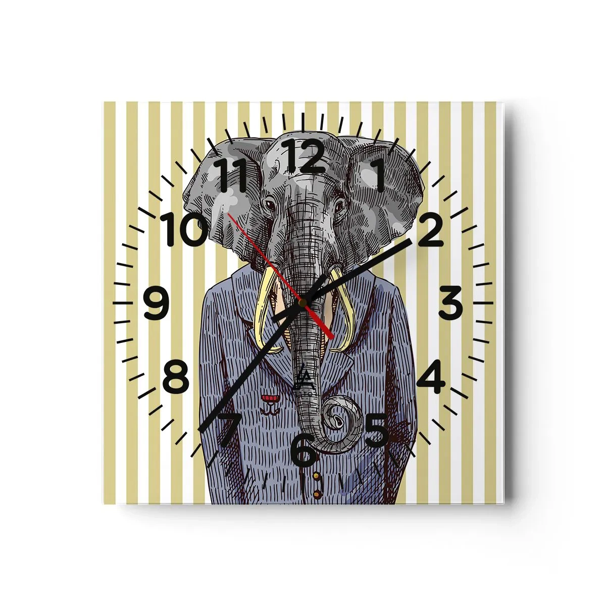 Falióra, Óra - Természeténél fogva elegáns - 40x40 cm