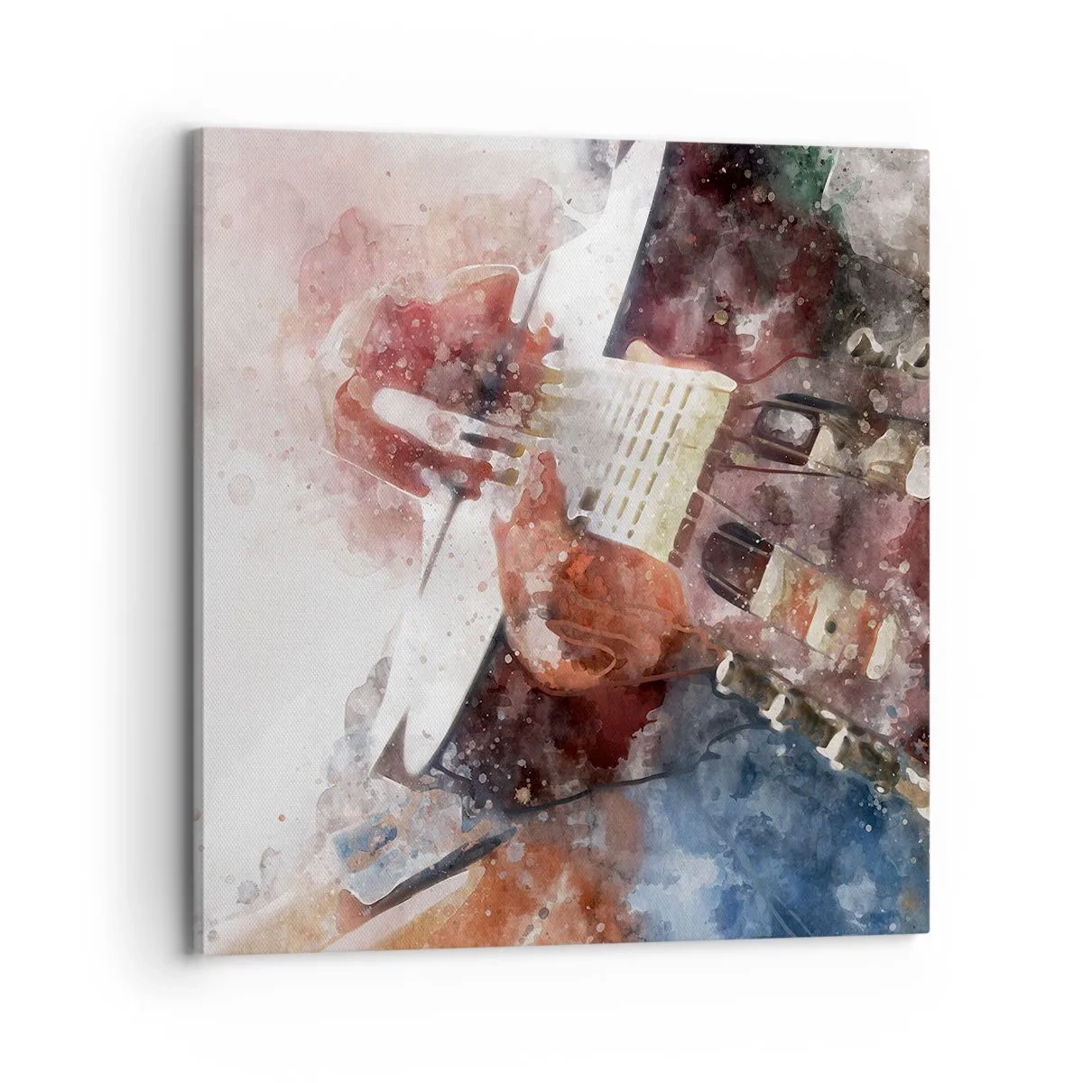 Vászonkép - És mit gondolsz róla? - 70x70 cm