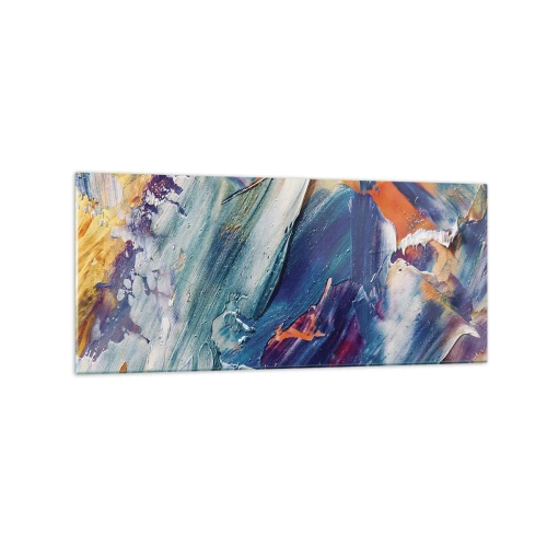 Üveg kép - Színkavalkád - 120x50 cm