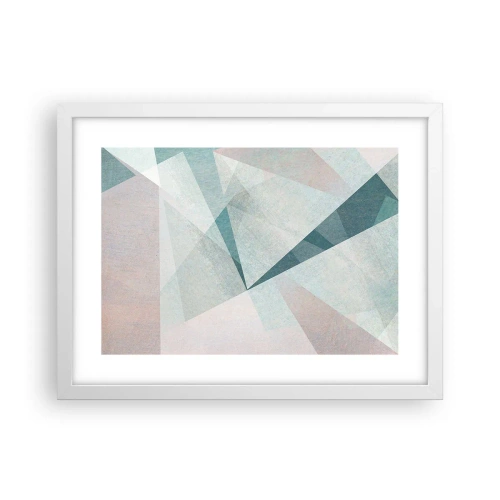 Poszter fekete keretben - Nyugodtan, de dinamikusan - 40x30 cm