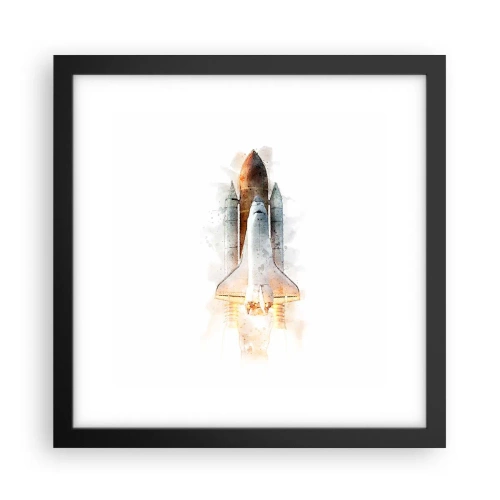 Poszter fehér keretben - Felfedezők az elején - 30x30 cm