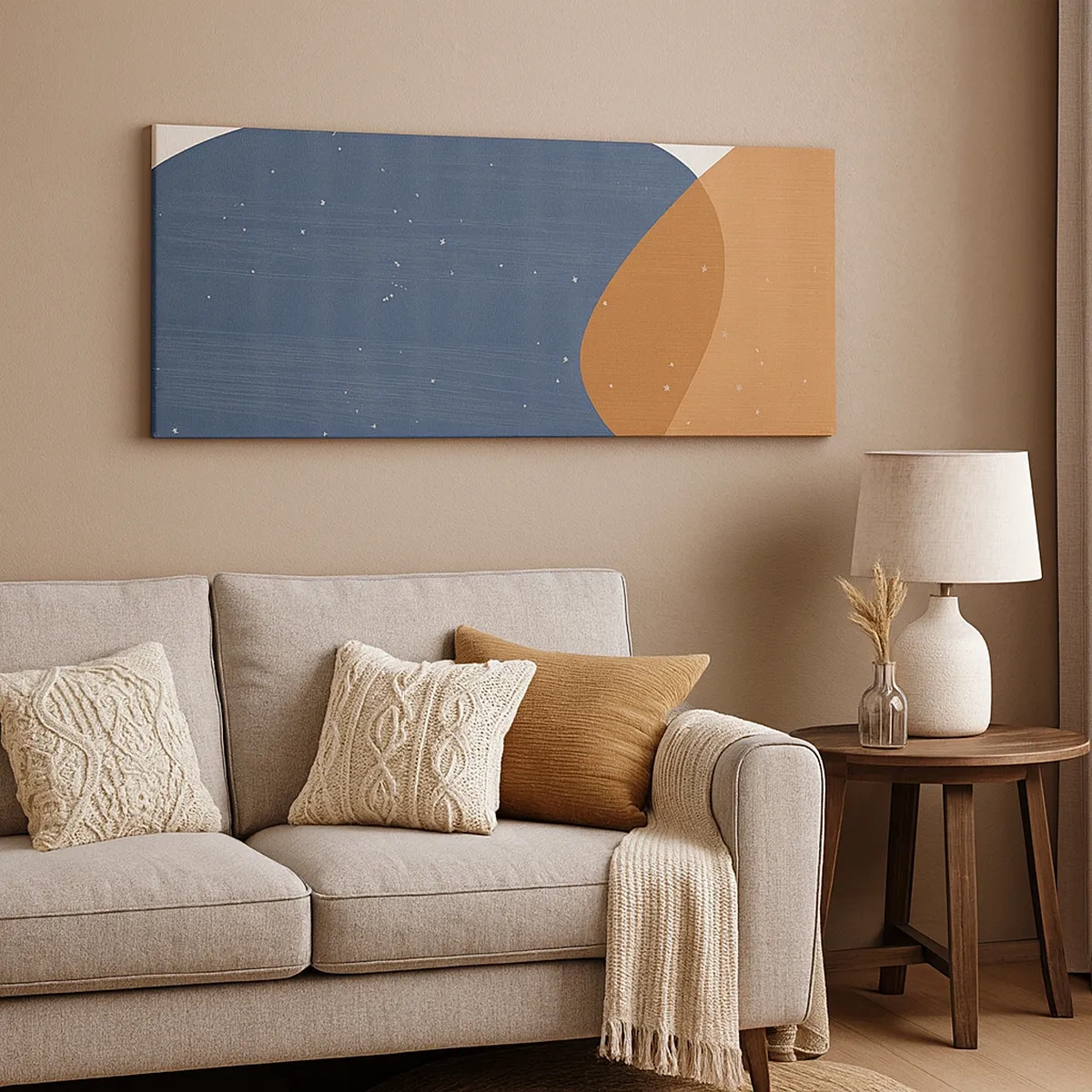 Vászonkép - Oválisok és hatások - 30x30 cm