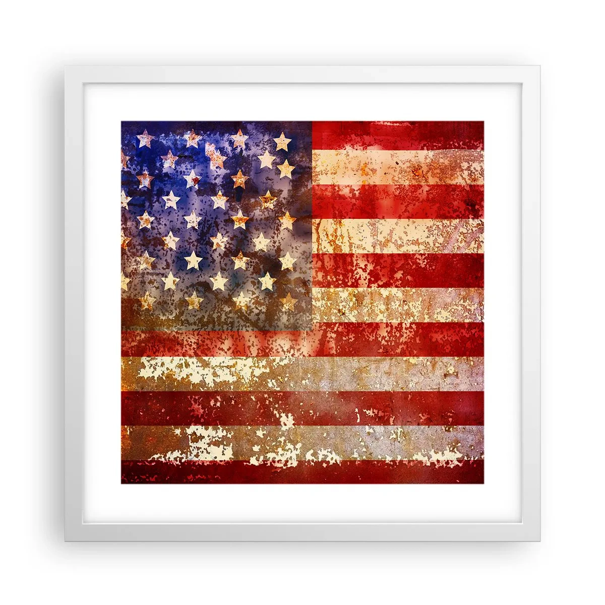 Poszter fekete keretben - A dicsőség nem múlik el - 40x40 cm