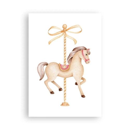 Poszter - Kecses vágtával - 70x100 cm