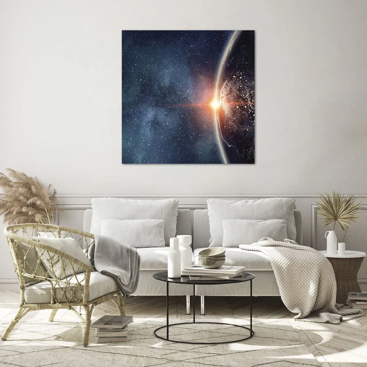 Üveg kép - Új perspektívában - 60x60 cm