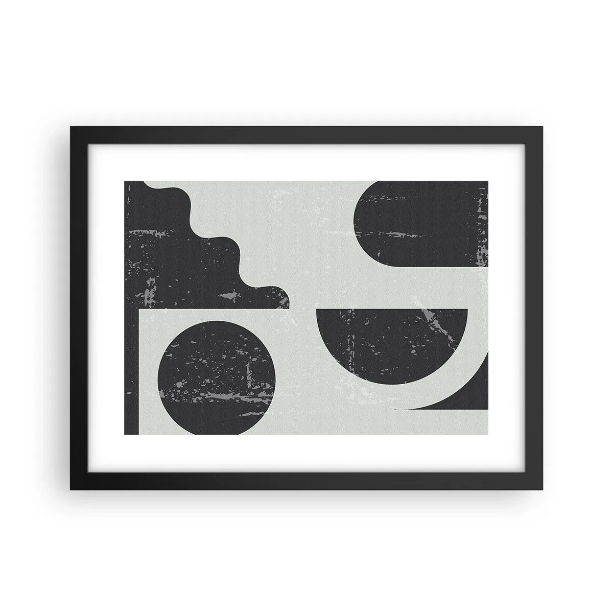 Poszter fehér keretben - Kompozíció fent és lent - 40x30 cm