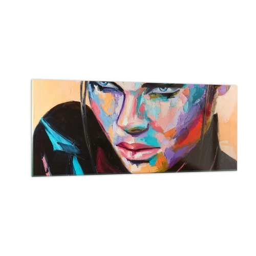 Üveg kép - Szívében vad - 100x40 cm