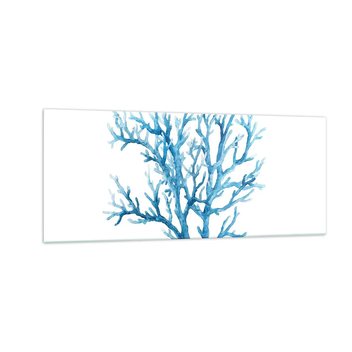 Üveg kép - Tengeri filigrán - 100x40 cm