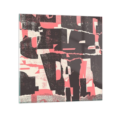 Üveg kép - Minden nyüzsgés és nyüzsgés - 60x60 cm