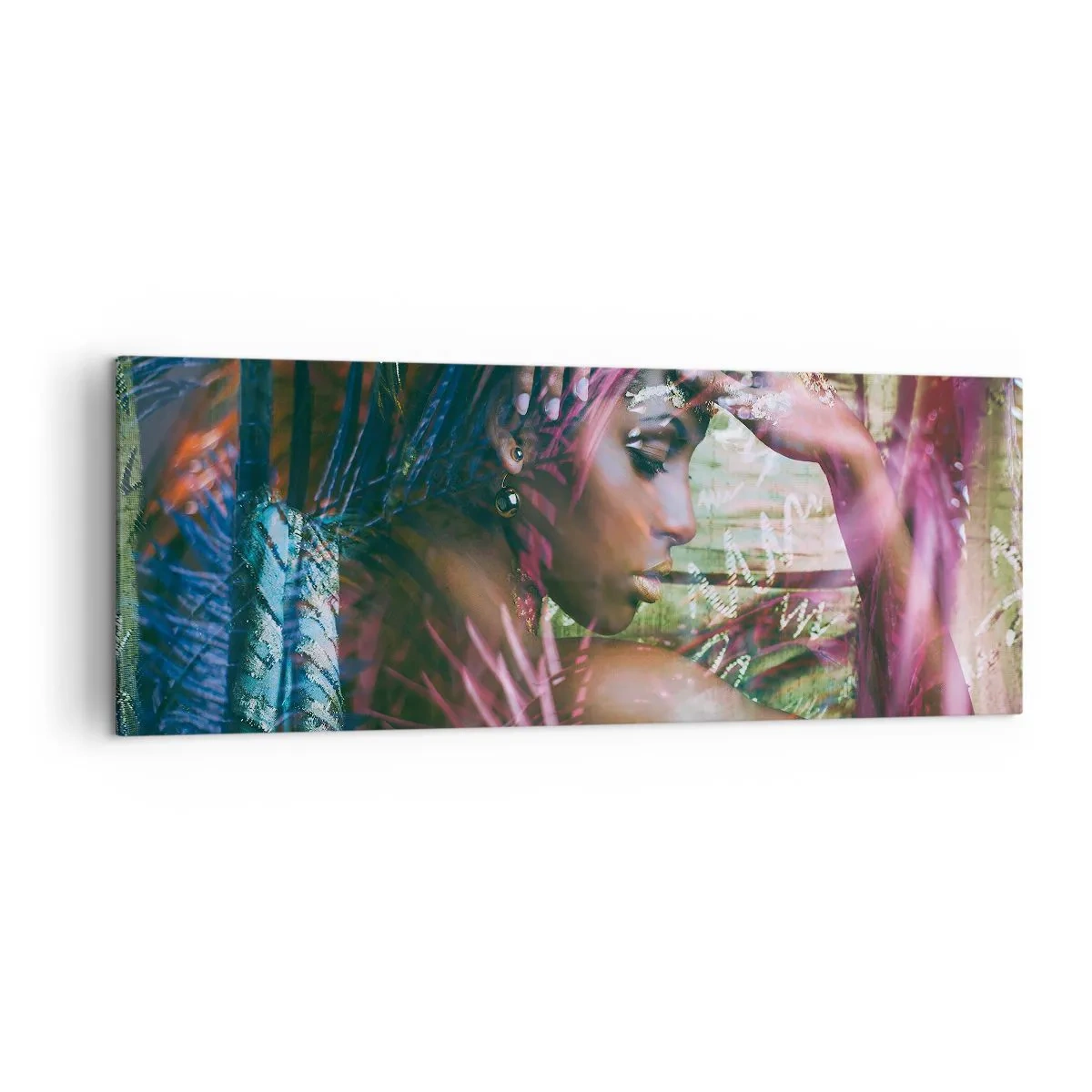 Vászonkép - Anyatermészet a dzsungelben - 140x50 cm