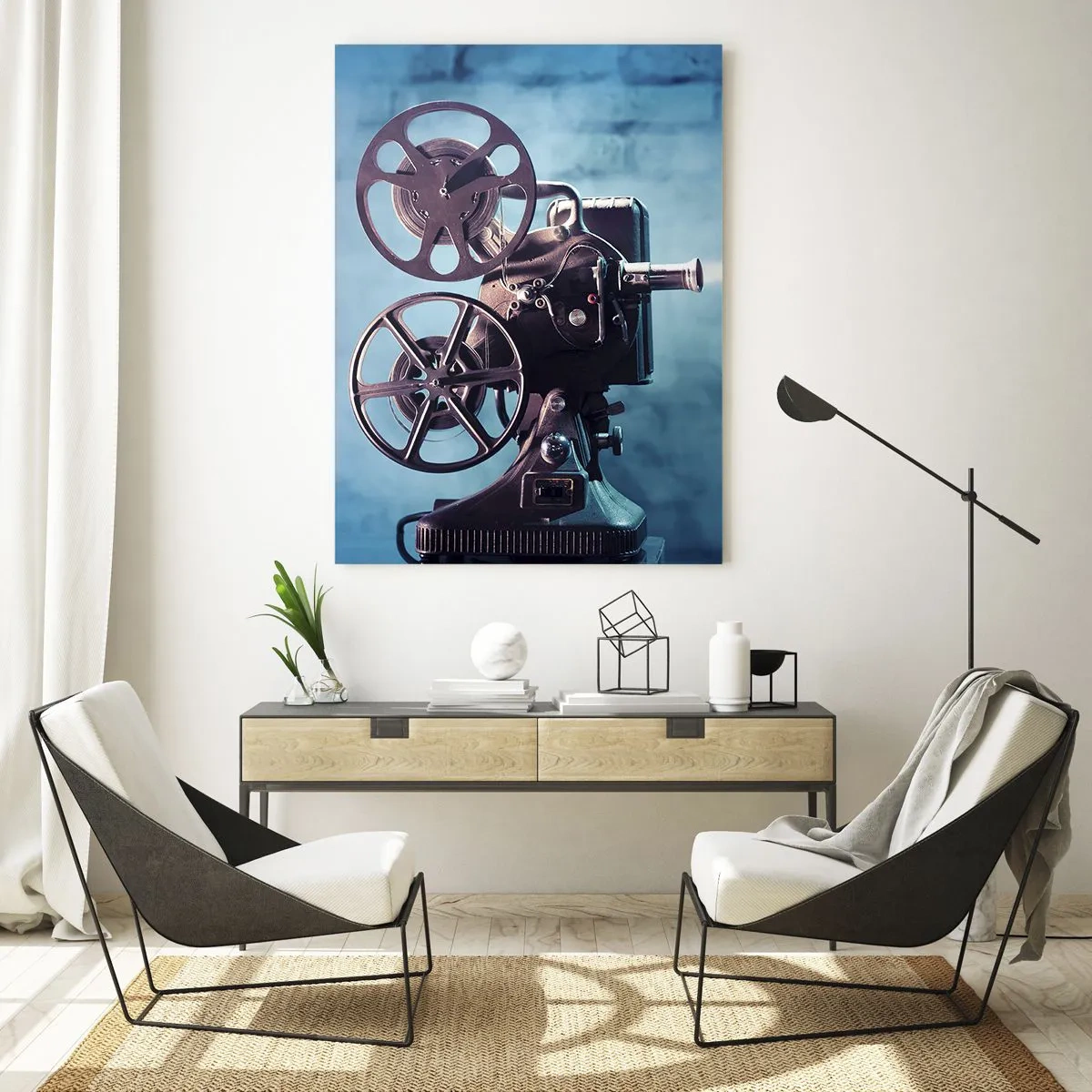 Üveg kép - A régi moziban - 50x70 cm